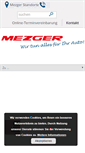 Mobile Screenshot of mezger.de