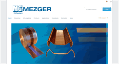 Desktop Screenshot of mezger.eu